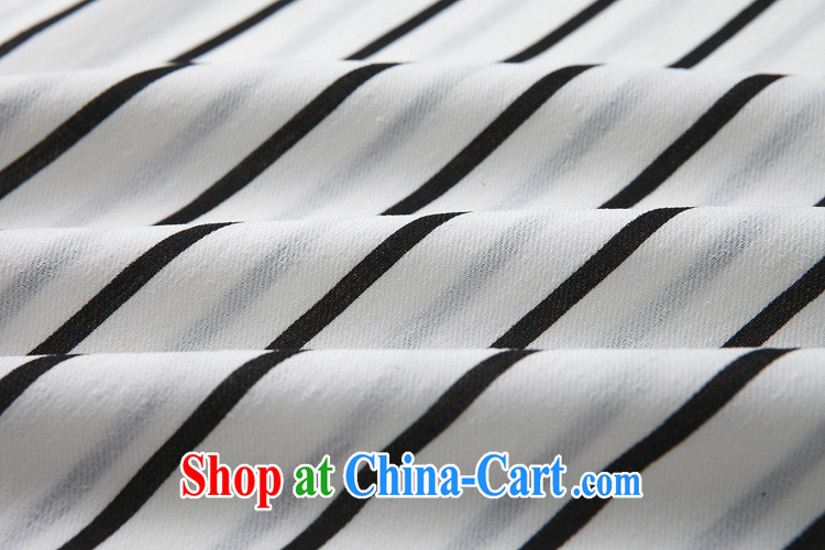 Ya-ting store summer 2015 new European site female field for 7 cuff stripes in Europe and America, with zipper, long T-shirt, black L pictures, price, brand platters! Elections are good character, the national distribution, so why buy now enjoy more preferential! Health