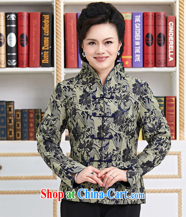 Deloitte Touche Tohmatsu store sunny spring loaded new, T-shirt, jacket Chinese Ethnic Wind Chinese improved Stylish spring 10,087 blue XXXL pictures, price, brand platters! Elections are good character, the national distribution, so why buy now enjoy more preferential! Health