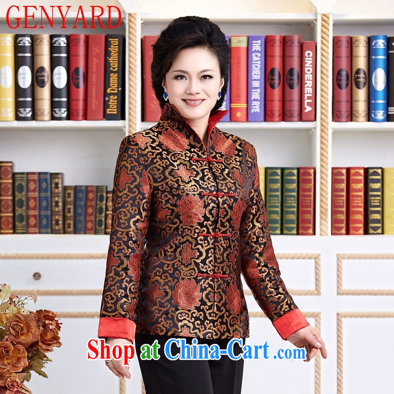 Qin Qing store TANG To Yung-chun tang on T-shirt jacket, boutique, older Chinese 2099 black XXXL, GENYARD, shopping on the Internet