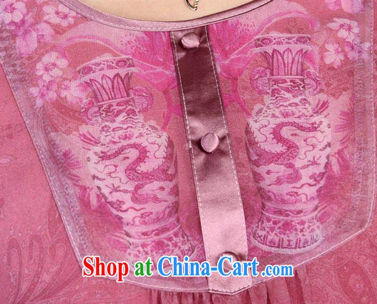 Qin Qing store middle-aged and older female summer middle-aged female mom with Sauna in silk cuff T pension women 2012 aubergine XXXL pictures, price, brand platters! Elections are good character, the national distribution, so why buy now enjoy more preferential! Health