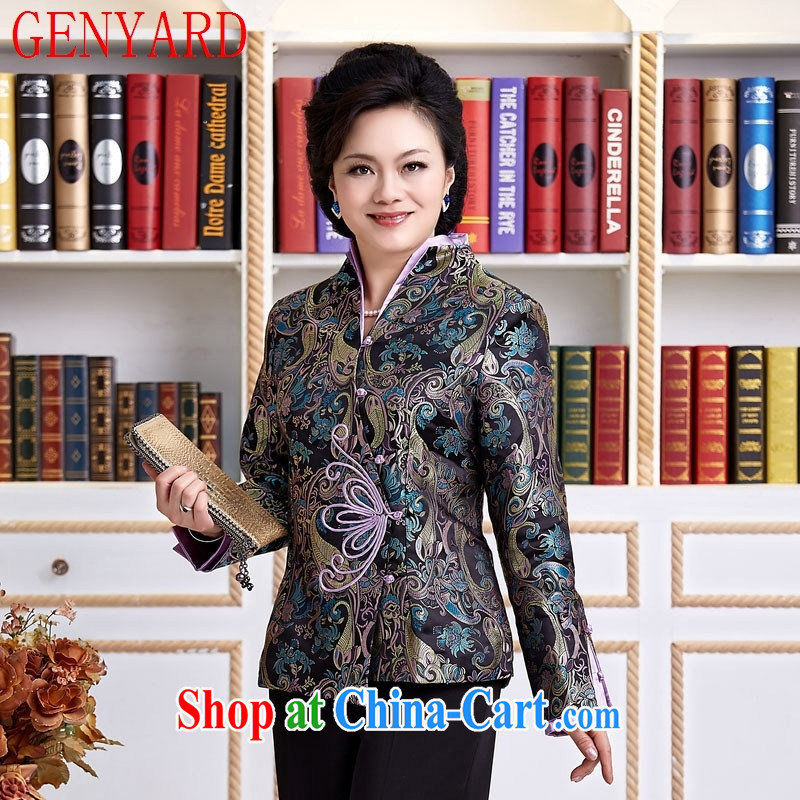 Qin Qing store TANG To Yung-chun tang on T-shirt jacket, boutique, older Tang red XXXL, GENYARD, shopping on the Internet