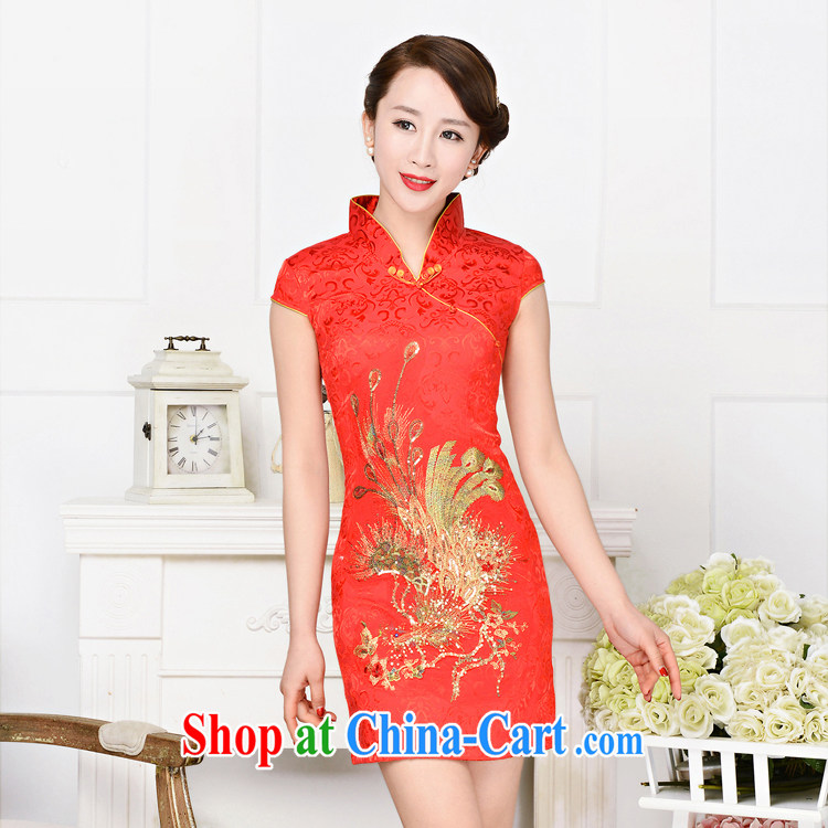 2015 summer new ultra-baik CB in 1582 long jacquard silk and cotton robes black on white Phoenix orchids XXL, pink Daisy, and, shopping on the Internet