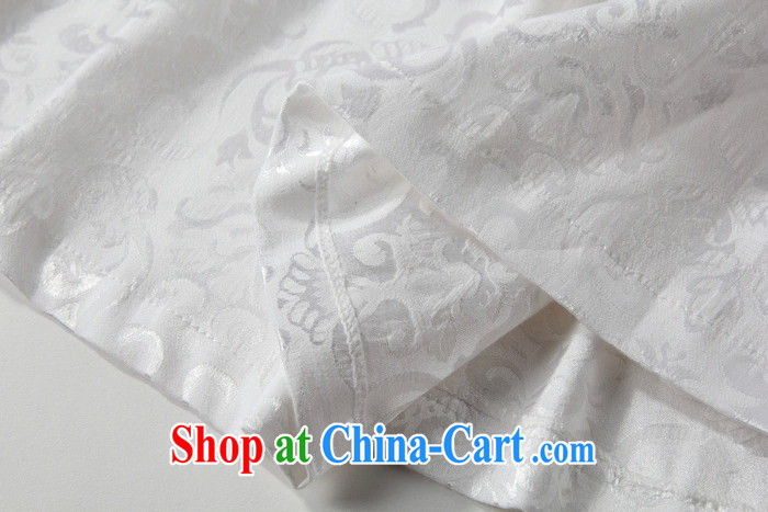 Hsueh-Chi Lin Nunnery 2015 spring and summer female new beauty routine retro long-sleeved improved stylish outfit two piece kit #1121 white short-sleeved XL pictures, price, brand platters! Elections are good character, the national distribution, so why buy now enjoy more preferential! Health