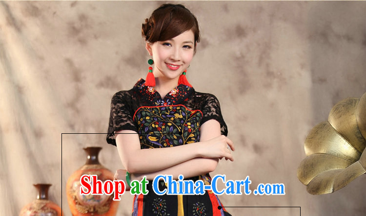 spend the summer with new Ethnic Wind and stylish improvements, Ms. Yau Ma Tei cotton lace hand-painted large, short-sleeved Chinese jacket peony flower 4 XL pictures, price, brand platters! Elections are good character, the national distribution, so why buy now enjoy more preferential! Health