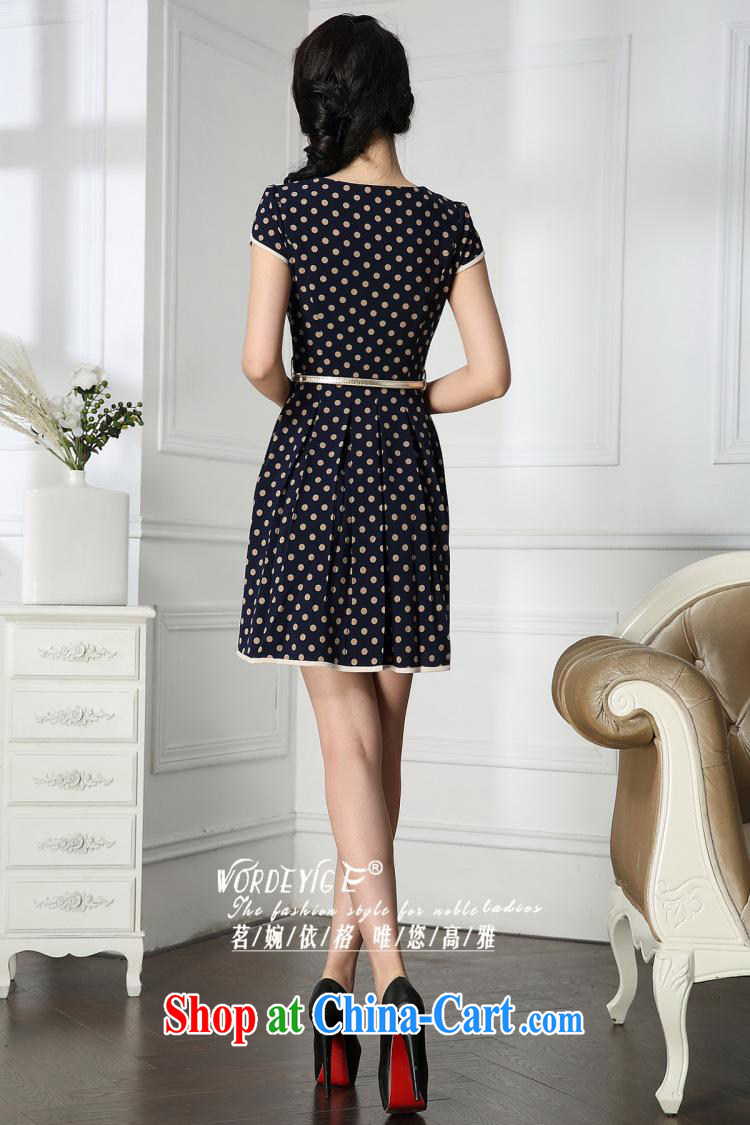 2014 new, older OL dresses mother summer load larger female picture color XXXL pictures, price, brand platters! Elections are good character, the national distribution, so why buy now enjoy more preferential! Health