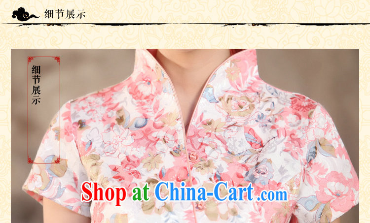 spend the summer new, Chinese qipao T-shirt Chinese improved the collar retro stamp duty cotton short-sleeved Chinese figure 3XL pictures, price, brand platters! Elections are good character, the national distribution, so why buy now enjoy more preferential! Health