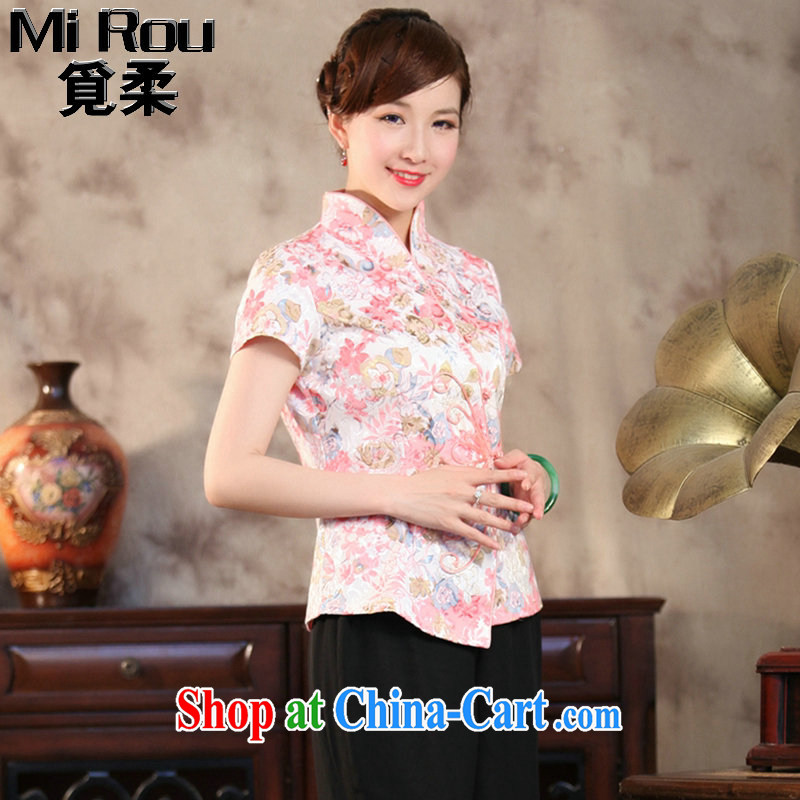 Find Sophie summer new, Chinese cheongsam shirt Chinese improved antique, stamp duty for cotton short-sleeved Tang is shown in Figure 3XL, flexible employment, shopping on the Internet