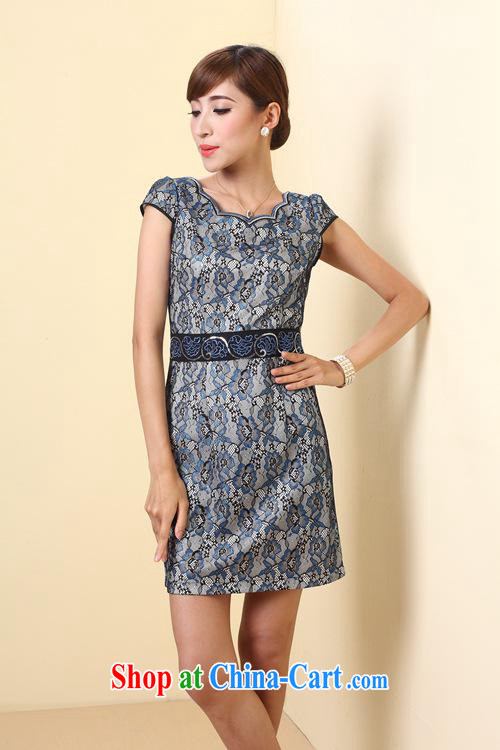 Attachment 2014 improved stylish outfit New short retro women's clothing dresses QD 4247 photo color XXXL pictures, price, brand platters! Elections are good character, the national distribution, so why buy now enjoy more preferential! Health