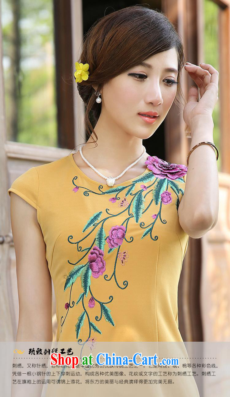 Spend evergreens branches and cheongsam/Openwork embroidery antique ethnic wind women's clothing dresses G 13,492 picture color XL pictures, price, brand platters! Elections are good character, the national distribution, so why buy now enjoy more preferential! Health