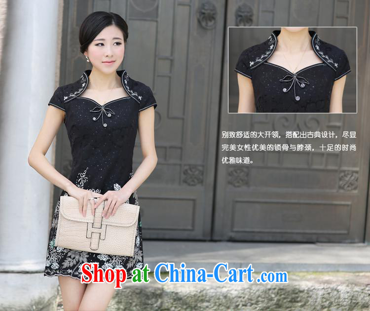 Spend the night cheongsam dress 2013 new retro dresses/G 611,313 picture color XL pictures, price, brand platters! Elections are good character, the national distribution, so why buy now enjoy more preferential! Health