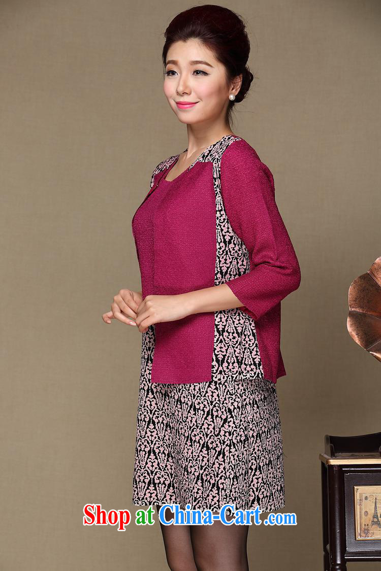 The older mother load fall 2014 with new wedding loaded vest skirt + jacket two-piece dresses of red XXL pictures, price, brand platters! Elections are good character, the national distribution, so why buy now enjoy more preferential! Health