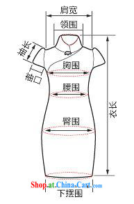 I should be grateful if the 2014 spring and summer New Silk Cheongsam improved short skirts dresses QD 4110 white XXL pictures, price, brand platters! Elections are good character, the national distribution, so why buy now enjoy more preferential! Health