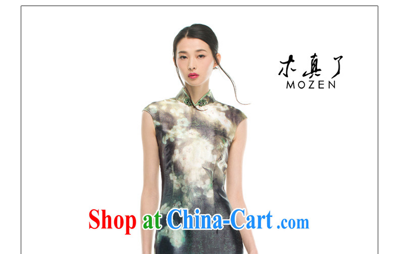 Wood is really the silk cheongsam dress summer 2015 new sauna silk poster cheongsam dress female 21,907 15 light green L pictures, price, brand platters! Elections are good character, the national distribution, so why buy now enjoy more preferential! Health
