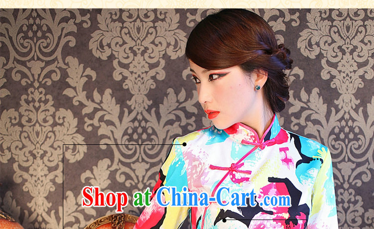 spend the summer new dresses girls decorated in colorful flowers, for improved retro prettier cuff in the forklift truck goods such as the color 2 XL pictures, price, brand platters! Elections are good character, the national distribution, so why buy now enjoy more preferential! Health