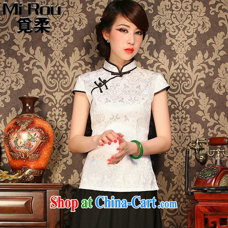 Find Sophie summer retro Korea female youth improved Chinese Chinese clothes Chinese, for a tight outfit T-shirt such as the color 2 XL, flexible employment, and shopping on the Internet
