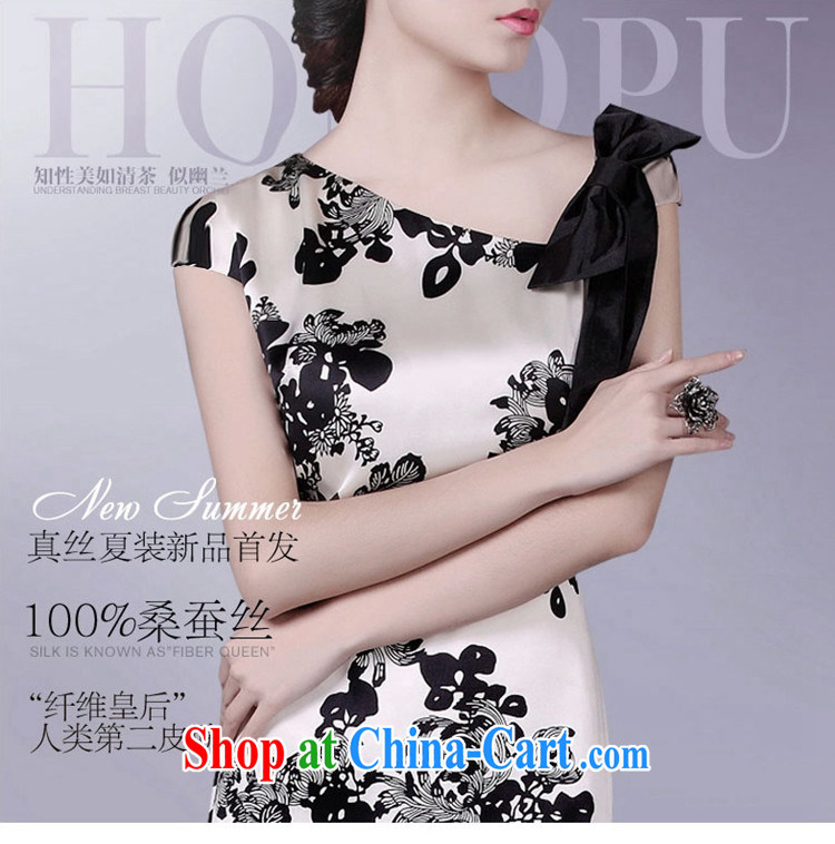 Mak luxury summer 2015 new beauty, video thin sauna Silk Cheongsam floral girl 8943 white 3XL pictures, price, brand platters! Elections are good character, the national distribution, so why buy now enjoy more preferential! Health