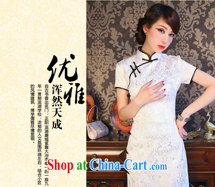 Take the women summer dresses with new Chinese Chinese improved, for Korea and stylish graphics thin short cheongsam dress in figure 3XL pictures, price, brand platters! Elections are good character, the national distribution, so why buy now enjoy more preferential! Health