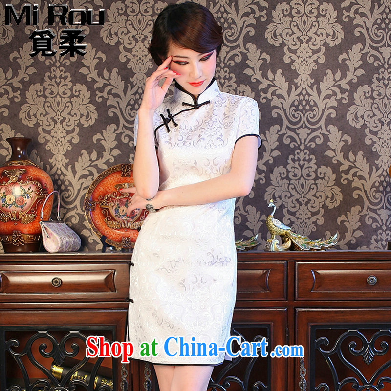 Find Sophie women's clothing dresses summer new Chinese Chinese improved, Korea for modern graphics thin short cheongsam dress such as the color 2 XL, flexible employment, shopping on the Internet