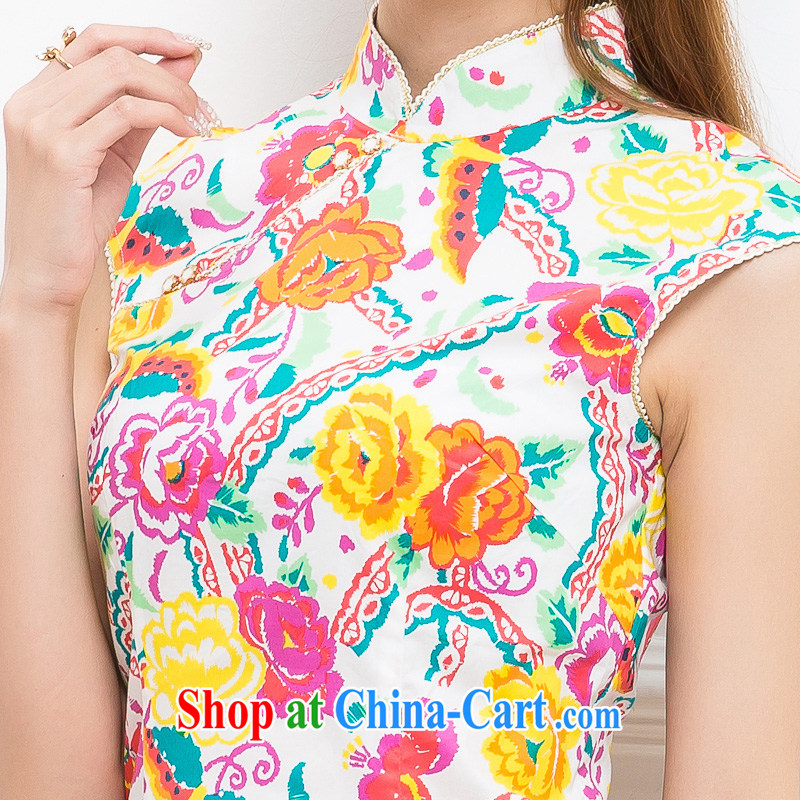 short-sleeved dresses, Tang dynasty short-sleeved dresses, Tang dynasty short-sleeved qipao quote, short-sleeved qipao quote