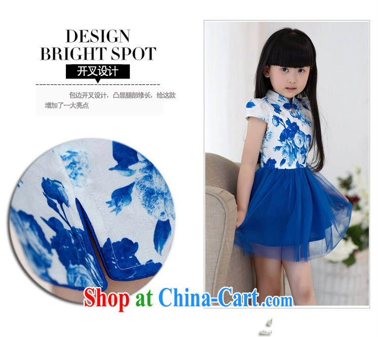 Mansfield, valley, summer 2015 new short-sleeved the forklift truck blue and white porcelain antique cheongsam dress parent-child with mother and daughter summer blue S pictures, price, brand platters! Elections are good character, the national distribution, so why buy now enjoy more preferential! Health