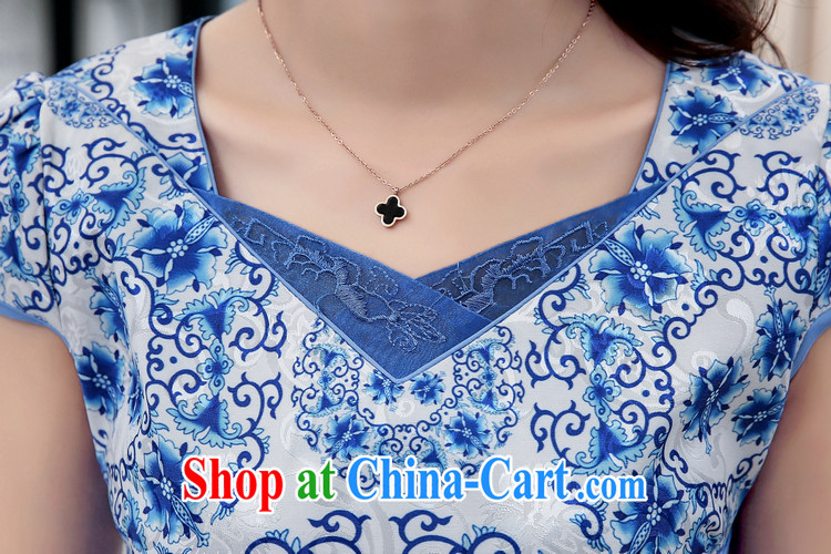 Mrs M, summer 2015 new personality, simple round-collar waist knocked color stamp elegance dresses green XL pictures, price, brand platters! Elections are good character, the national distribution, so why buy now enjoy more preferential! Health