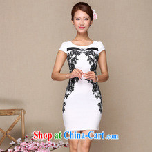 The cheongsam, Chinese Antique short daily improved cheongsam dress qipao qipao factory skirt Green Yellow XXL pictures, price, brand platters! Elections are good character, the national distribution, so why buy now enjoy more preferential! Health