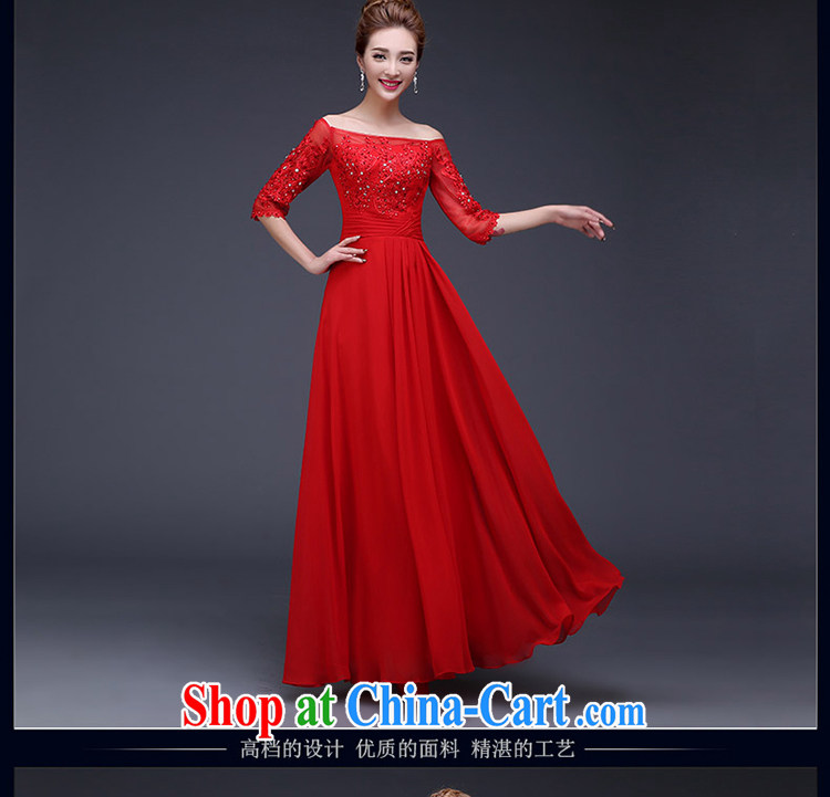 Toasting Service Bridal Fashion 2015 spring and summer new wedding dresses one shoulder red long banquet dress red can be done without the not-for-pictures, price, brand platters! Elections are good character, the national distribution, so why buy now enjoy more preferential! Health