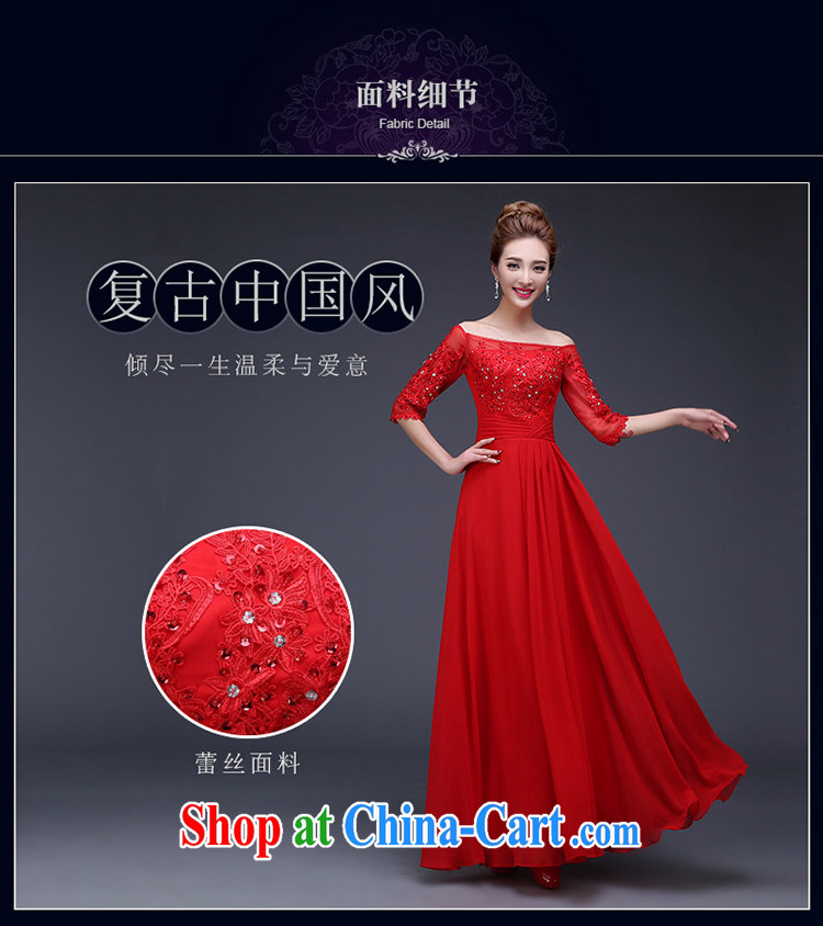 Toasting Service Bridal Fashion 2015 spring and summer new wedding dresses one shoulder red long banquet dress red can be done without the not-for-pictures, price, brand platters! Elections are good character, the national distribution, so why buy now enjoy more preferential! Health