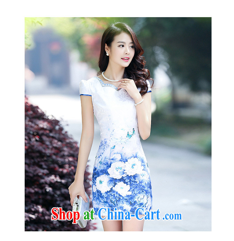 Air Shu Diane 2015 new suit Daily High jacquard cotton robes spring and summer retro fashion beauty dresses dresses female Green XL pictures, price, brand platters! Elections are good character, the national distribution, so why buy now enjoy more preferential! Health