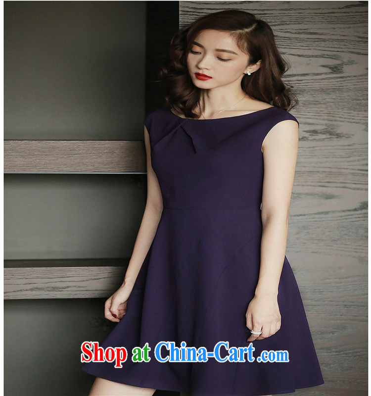 The race to the 2015 ladies summer commuter OL elegant graphics thin beauty sleeveless dresses the purple skirt with black xxl pictures, price, brand platters! Elections are good character, the national distribution, so why buy now enjoy more preferential! Health