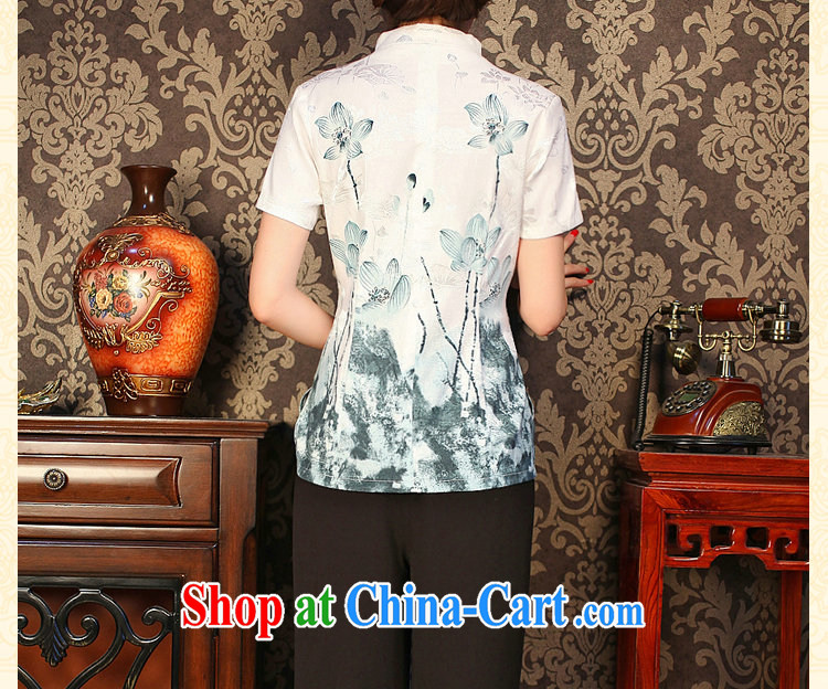 Find Sophie summer new improved retro Lotus V collar, short-sleeved short manually load the clip flowers cheongsam shirt such as the color 2 XL pictures, price, brand platters! Elections are good character, the national distribution, so why buy now enjoy more preferential! Health