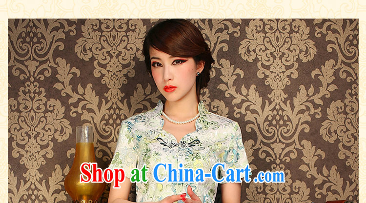 spend the summer new, Chinese Chinese improved retro butterfly flowers snap graphics thin everyday dresses T-shirt shown in Figure 3XL pictures, price, brand platters! Elections are good character, the national distribution, so why buy now enjoy more preferential! Health