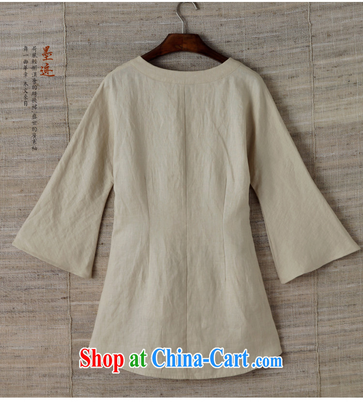 I should be grateful if you would have white autumn terrace 2015 marks the commission Basket Spring and Autumn on female Chinese Tang women linen arts relaxed, served female apricot XXL pictures, price, brand platters! Elections are good character, the national distribution, so why buy now enjoy more preferential! Health