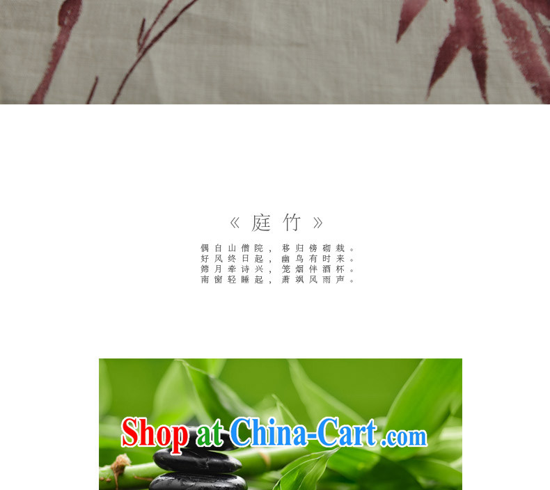 Ink China wind cotton Ma dresses Zen tea female ethnic wind linen women paintings mounted on a red bamboo orioles apricot XXL pictures, price, brand platters! Elections are good character, the national distribution, so why buy now enjoy more preferential! Health