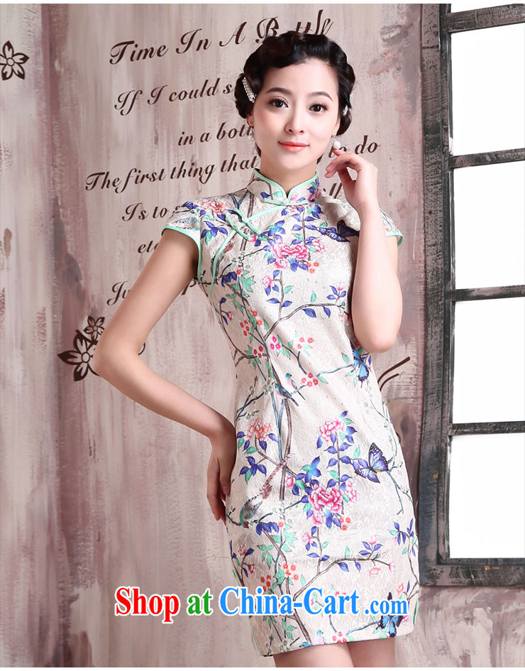 Jubilee 1000 bride 2015 new improved stylish short-day summer decoration, Ms. Load Graphics thin retro dresses X 154 photo color XXL pictures, price, brand platters! Elections are good character, the national distribution, so why buy now enjoy more preferential! Health