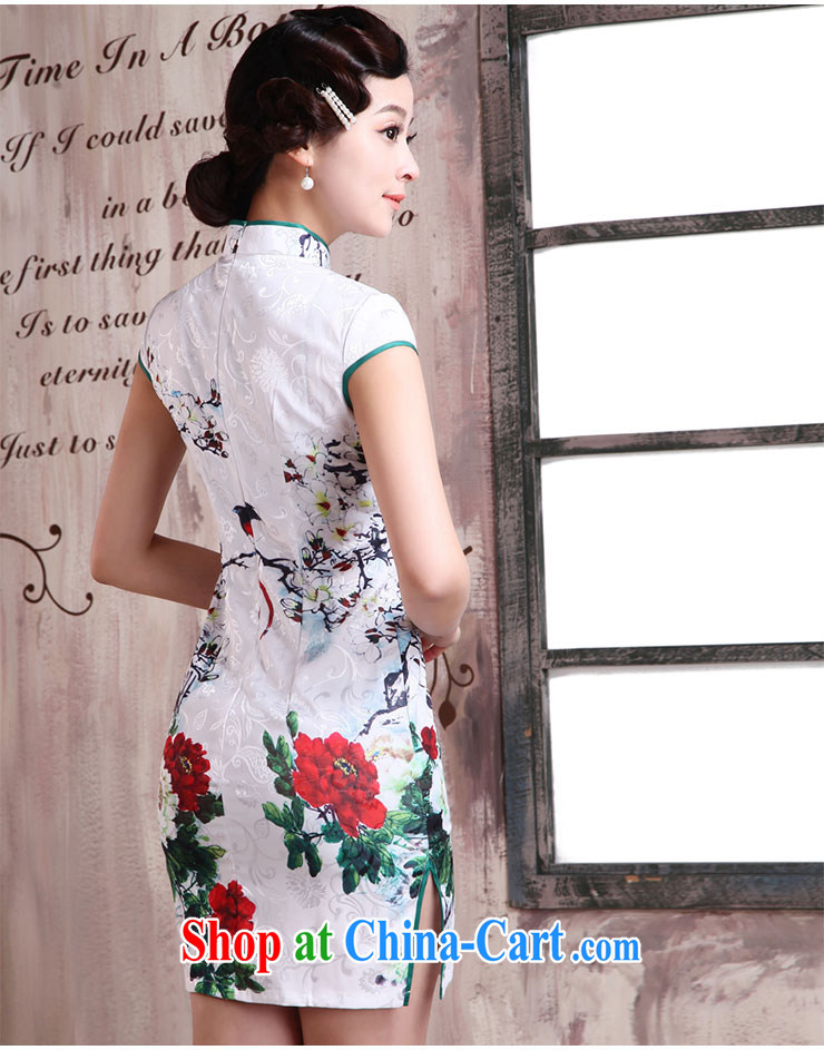 Jubilee 1000 bride 2015 spring and summer new cheongsam dress Stylish retro improved cheongsam dress daily short, cultivating female dresses X 2025 wooden weaving XXL pictures, price, brand platters! Elections are good character, the national distribution, so why buy now enjoy more preferential! Health