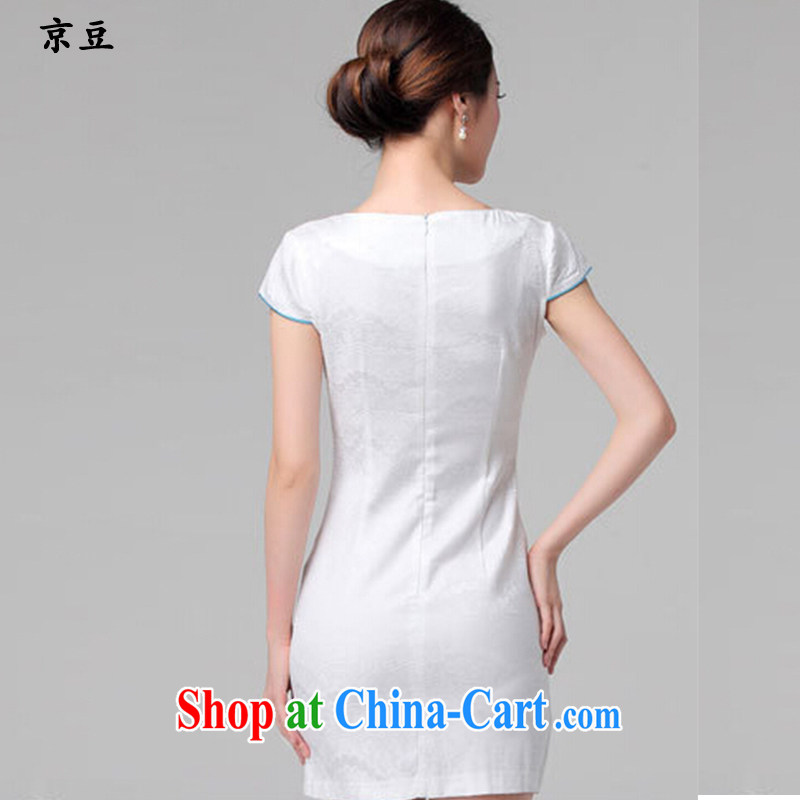 The Beijing Summer 2015 new Stylish retro short embroidered two piece dresses dresses fine lace daily dresses HM - JAYT 60 m White XXL E, feast, and shopping on the Internet