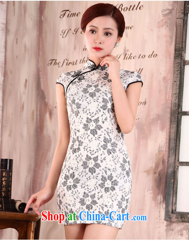 Jubilee 1000 bride spring 2015 new elegant, Retro improved lace dresses summer daily short dresses and stylish sexy X 2098 photo color XXL pictures, price, brand platters! Elections are good character, the national distribution, so why buy now enjoy more preferential! Health