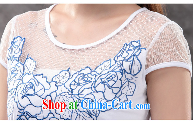 8587 M only in stock 2015 summer National wind embroidery embroidery lace stitching cultivating graphics thin female T pension white 3XL pictures, price, brand platters! Elections are good character, the national distribution, so why buy now enjoy more preferential! Health