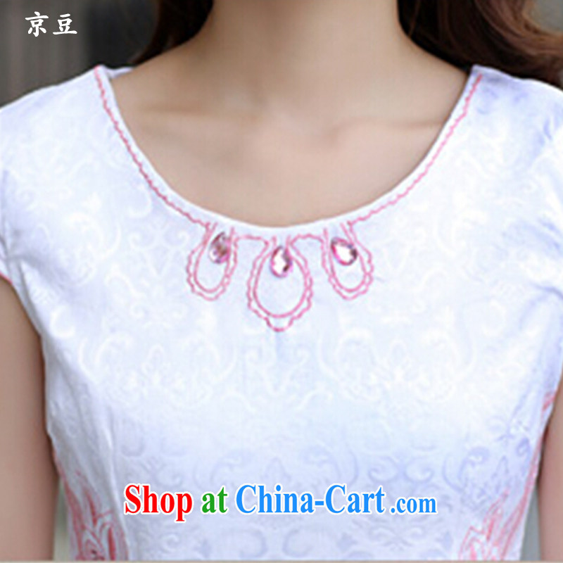 The Beijing Summer 2015 new stylish and refined beauty antique Chinese qipao Ms. dresses HM - JAYT 53 blue XXL E, feast, and shopping on the Internet