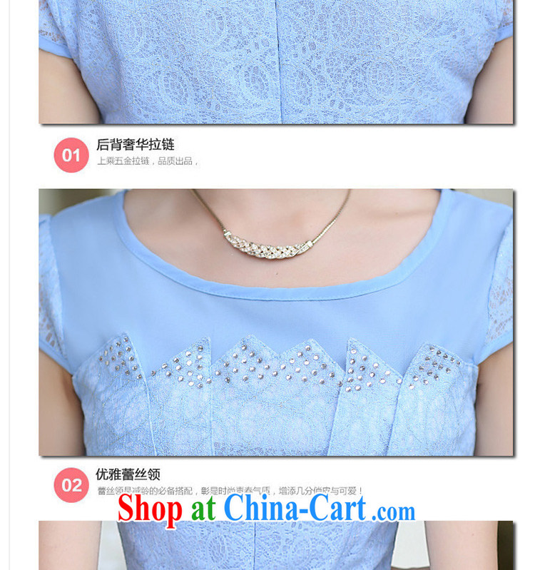 The Beijing Summer 2015 new dresses dress improved stylish beauty dresses skirts daily short retro dresses female HM - JAYT 51 blue XXL pictures, price, brand platters! Elections are good character, the national distribution, so why buy now enjoy more preferential! Health