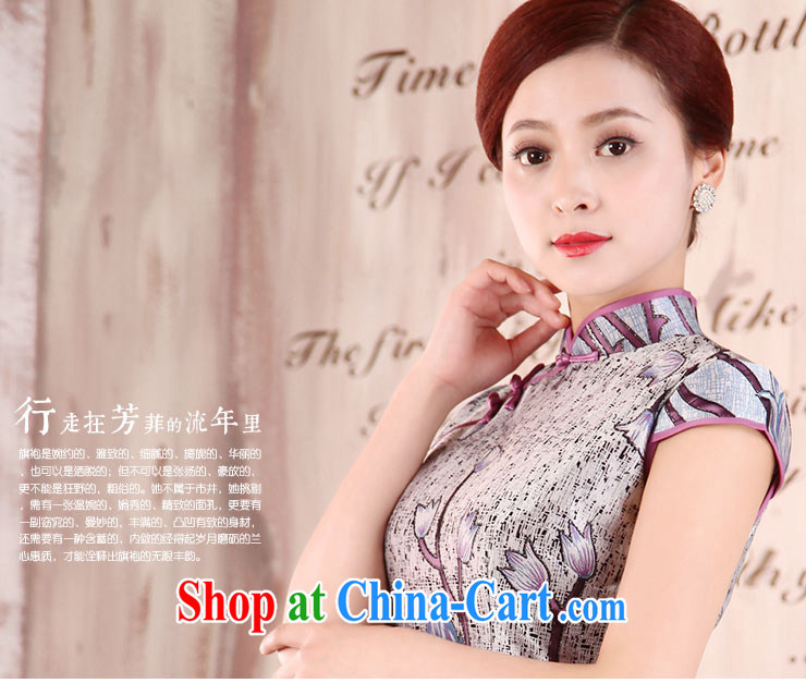 Jubilee 1000 bride spring 2015 new summer dresses retro improved, older mothers are decorated with graphics thin daily short cheongsam X 543 photo color XXL pictures, price, brand platters! Elections are good character, the national distribution, so why buy now enjoy more preferential! Health