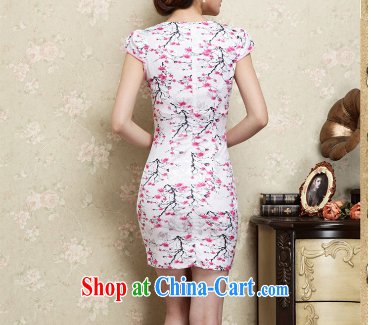 The Beijing Summer 2015 new dresses dress improved stylish beauty dresses skirts daily short retro dresses female HM - JAYT 30 blue XXL pictures, price, brand platters! Elections are good character, the national distribution, so why buy now enjoy more preferential! Health