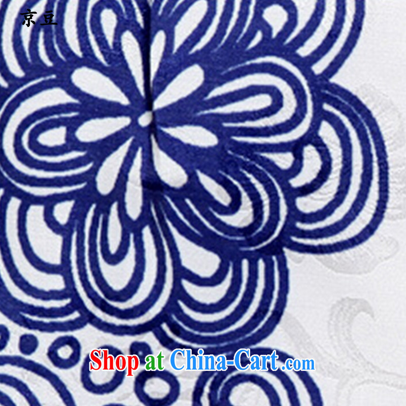 The Beijing Summer 2015 new stylish and refined beauty antique Chinese qipao Ms. dresses and fresh blue HM - JAYT 26 blue XXL E, feast, and shopping on the Internet