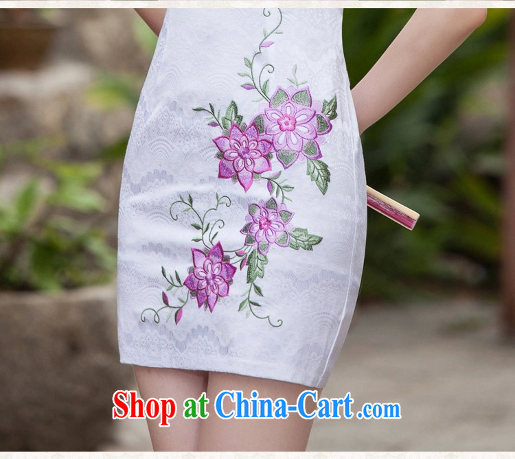 Colorful Flowers 2015 new dresses spring and summer with stylish short retro dresses dresses dresses daily dress dress 1126 picture XXL pictures, price, brand platters! Elections are good character, the national distribution, so why buy now enjoy more preferential! Health