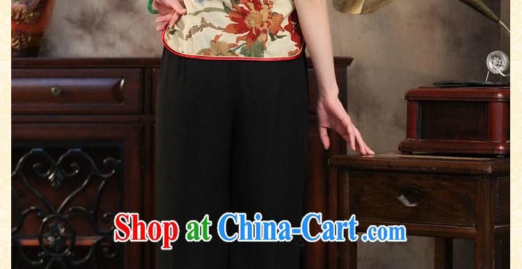 Find Sophie new summer, Ms. antique Chinese Cotton dyeing and the short-sleeved improved cheongsam Chinese wind small, collared T-shirt, a gentleman 2XL pictures, price, brand platters! Elections are good character, the national distribution, so why buy now enjoy more preferential! Health