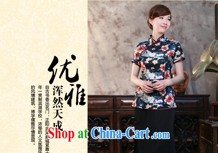 spend the summer new, Chinese Chinese improved, cotton for the Commission of Korea, short-sleeved ladies T-shirt Chinese figure 3XL pictures, price, brand platters! Elections are good character, the national distribution, so why buy now enjoy more preferential! Health