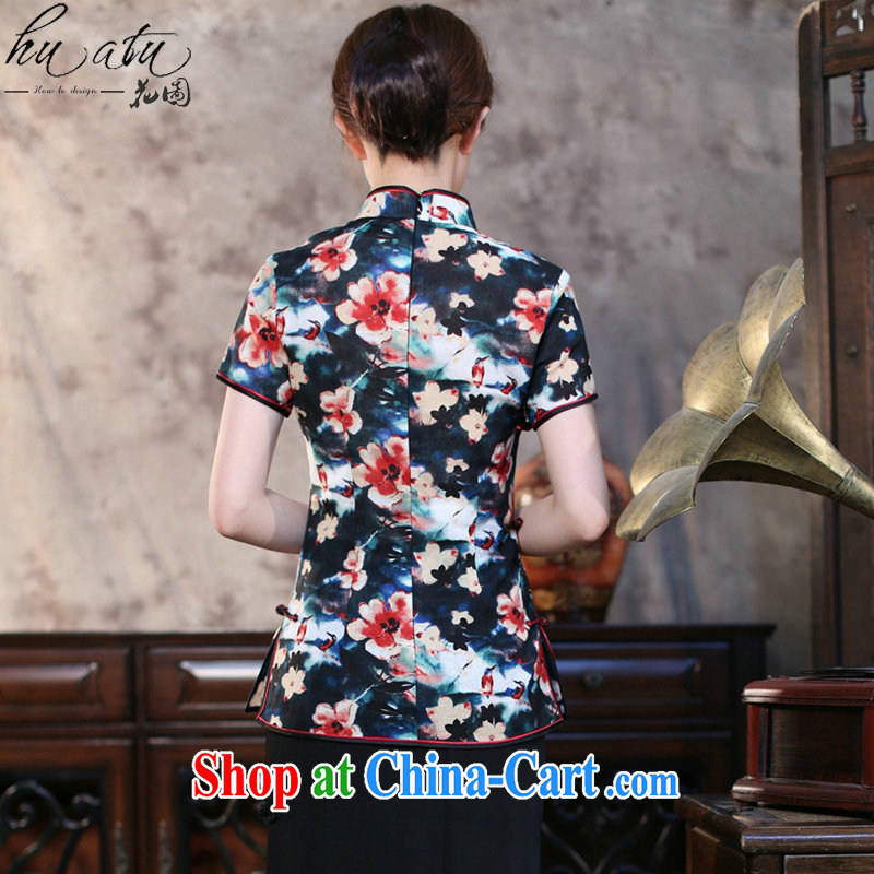 spend the summer new, Ms. Tang with Chinese improved, for cotton the Commission of Korea, short-sleeved ladies T-shirt Tang is shown in Figure 3XL, figure, and shopping on the Internet