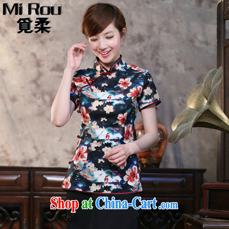 Find Sophie summer new, Ms. Tang with Chinese improved, for the unit of Korea, short-sleeved ladies T-shirt Chinese figure 3XL, flexible employment, shopping on the Internet