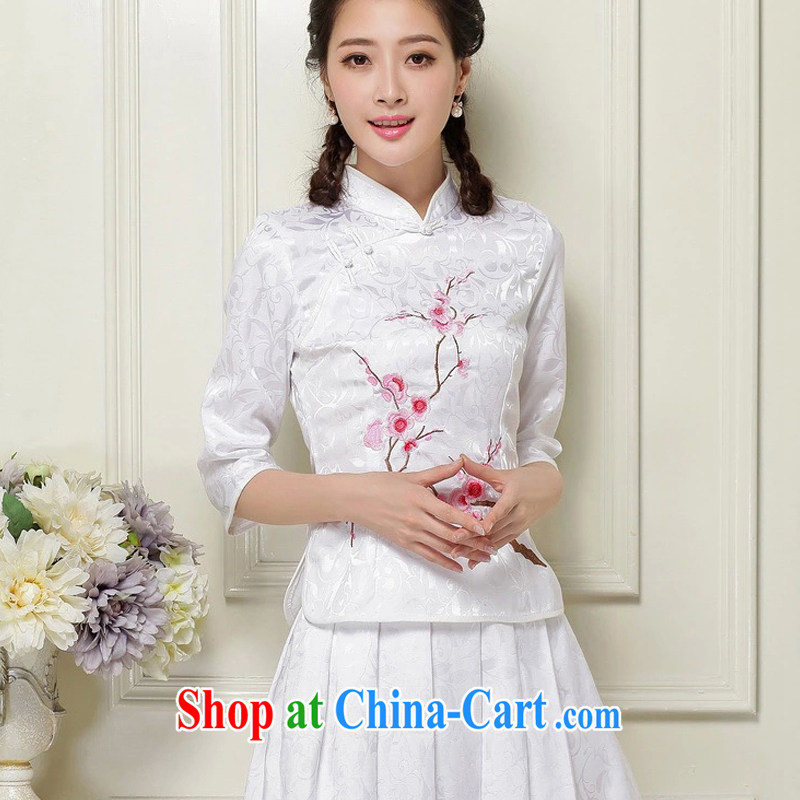 In accordance with their beautiful 100 2015 female Chinese cheongsam dress high-end retro style two-piece LOAD B - 518 - 1125 pink XL, in accordance with their beautiful 100 (ZUYILIANGBAI), online shopping